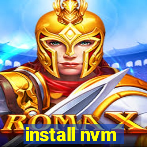 install nvm