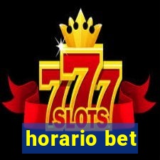 horario bet