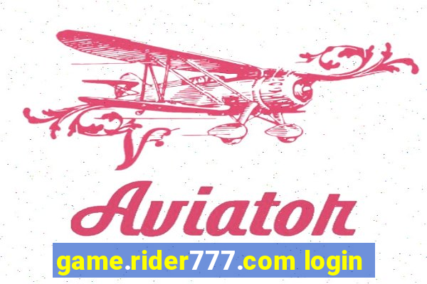 game.rider777.com login