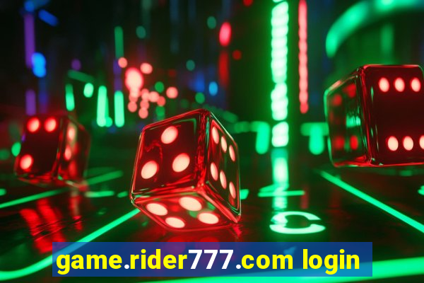 game.rider777.com login