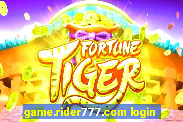 game.rider777.com login