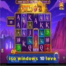 iso windows 10 leve