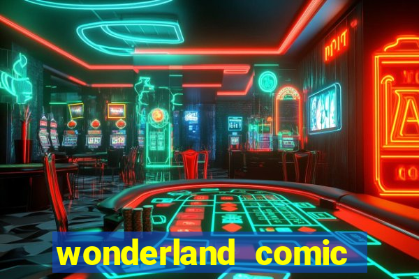 wonderland comic studio alphabet