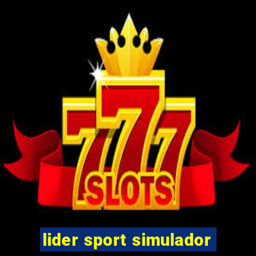 lider sport simulador