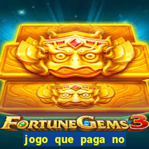 jogo que paga no pix sem depositar nada